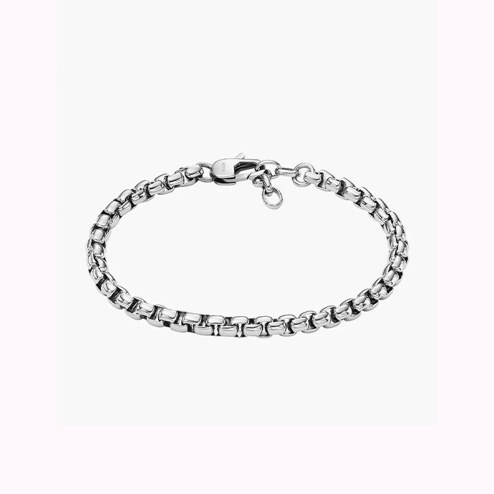 Fossil Universal Ellis Core Chain Stainless Steel Chain Bracelet Jf04562040 Silver