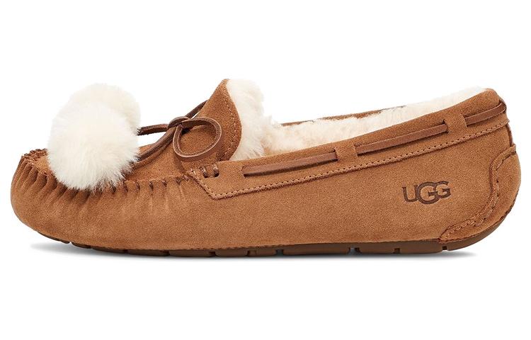 UGG Dakota Bow Pom Chestnut Женские 1124030-CHE 36
