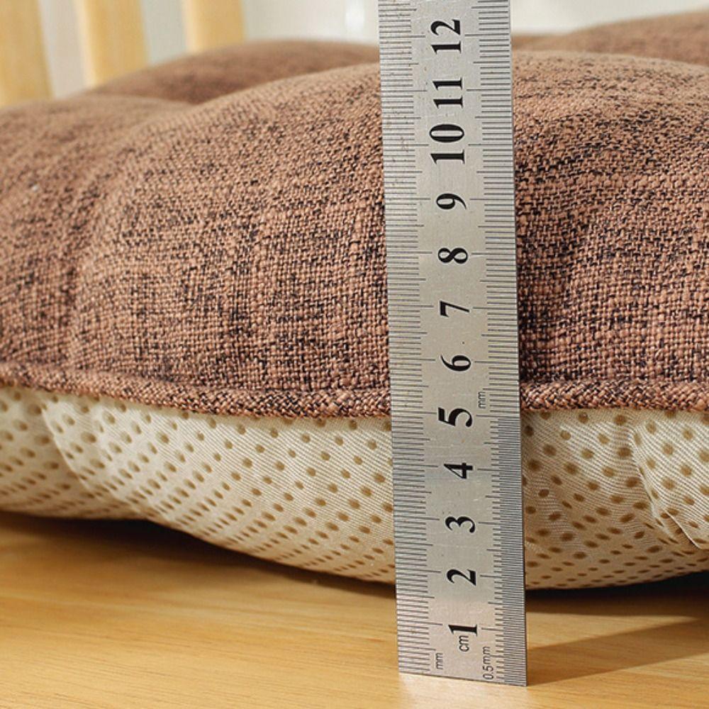 Solid Color Seat Cushion Thickened Sofa Cushion Multipurpose Chair Mat  School