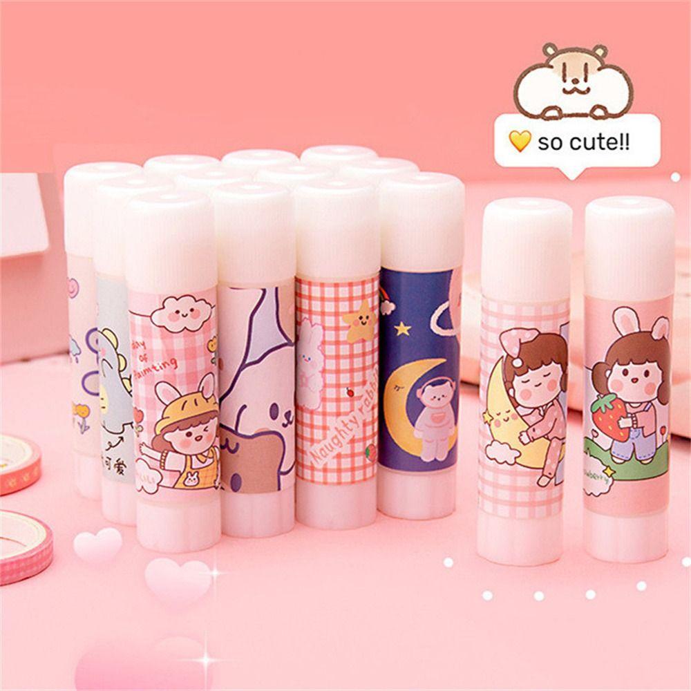 

1 шт. Симпатичные канцелярские принадлежности DIY нетоксичные мини-клеи клей твердый клей-карандаш твердый клей-карандаш