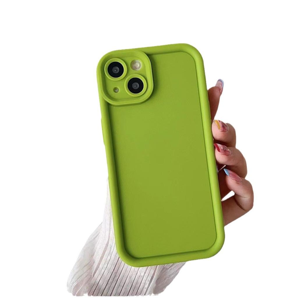 Simple Solid Color Mobile Phone Case Suitable for Apple 17promax Full Inclusive IPhone 16 New Model 15 Anti Fall 14 13Pro