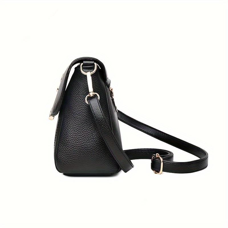 Fashionable Single-Shoulder Bag for Women  Versatile Crossbody Purse with Adjustable Strap  Waterproof Faux Leather