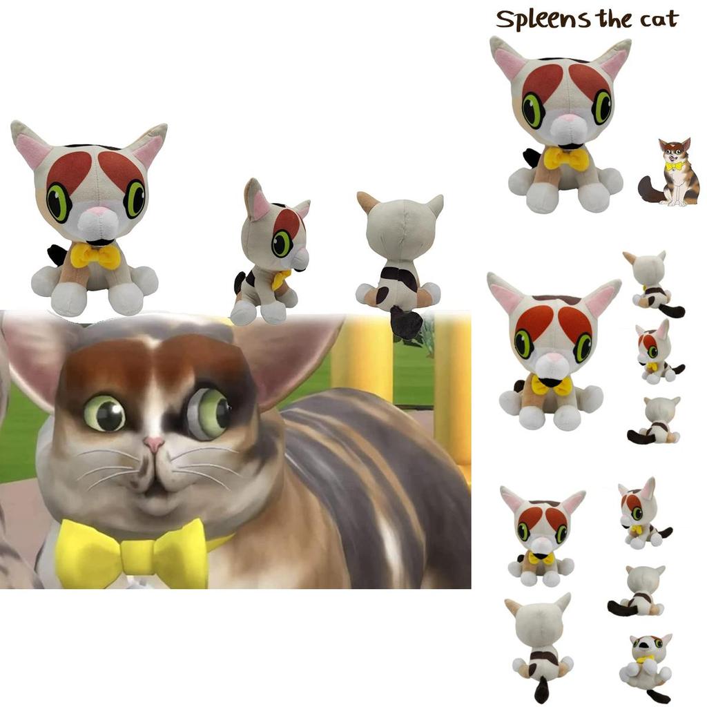 Soft And Safe Spleens The Cat Plush Toy For A Comfortable Sleep