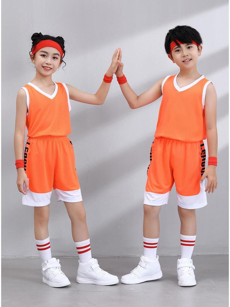 Quick-Drying Breathable Basketball Uniforms for Kids & Adults - Summer Training Suits