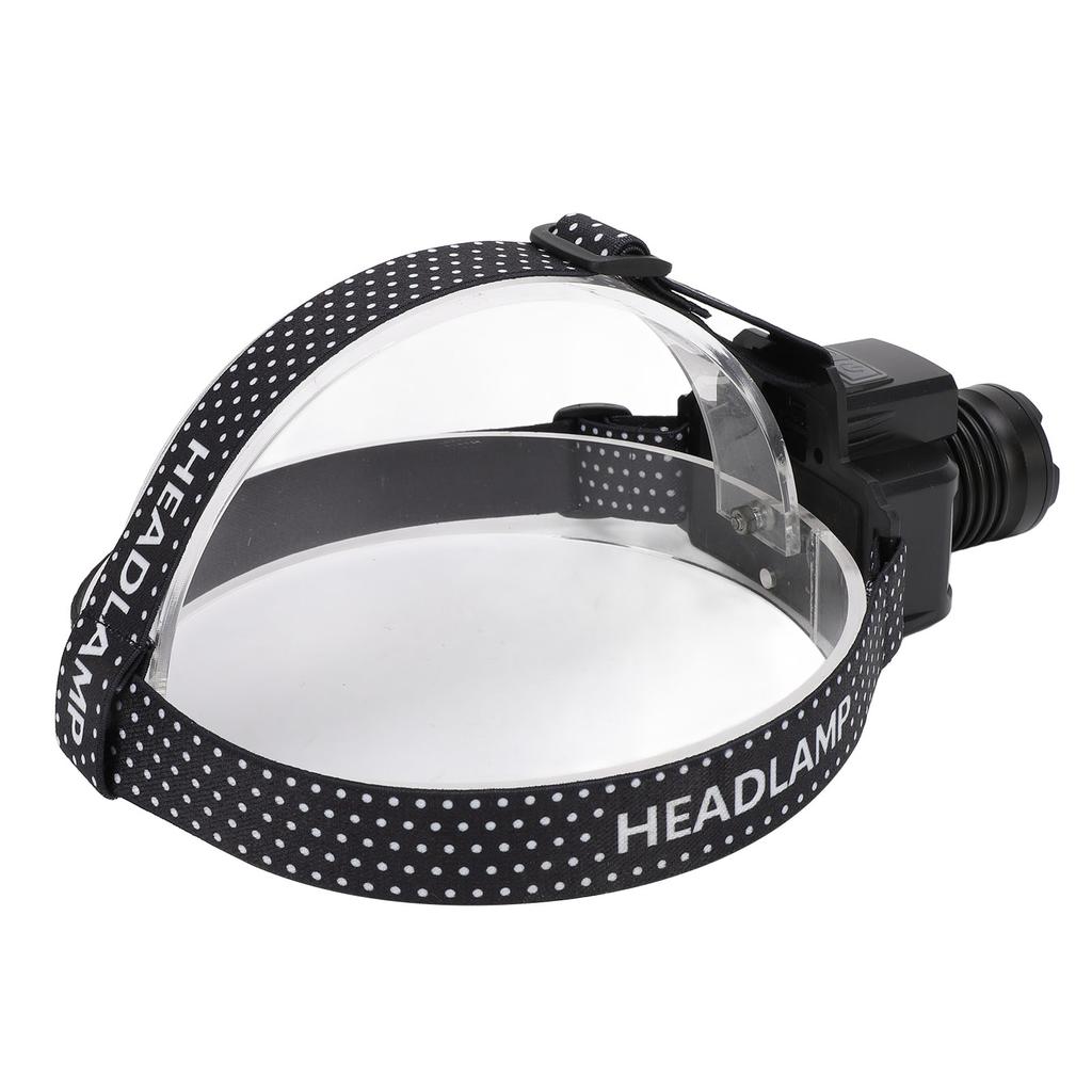 30W LED Headlamp Rechargeable Water Resistant Super Bright White Laser LED Zoomable Headlamp with