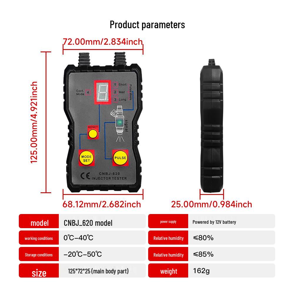 Auto-Einspritzdüsen-Tester & Reiniger Werkzeug - Modell 620