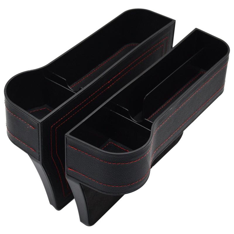 Black Car Seat Gap Storage Box Car Accessories Storage Box Suitable Car Organiser For Carrying Wallets Mobile Phone Slit