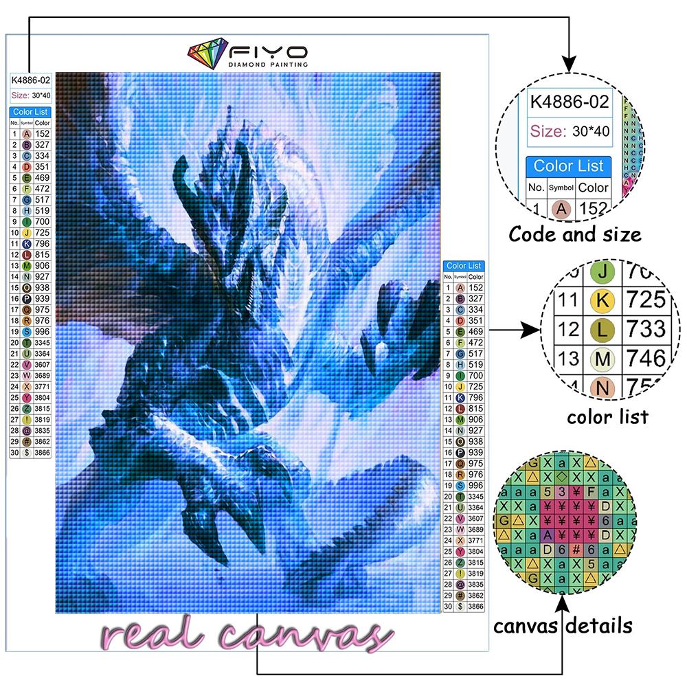 5D-Diamantgemälde zum Selbermachen, Kreuzstich, europäischer Drache, Diamant-Stickerei, Mosaik, Wandkunst, Heimdekoration