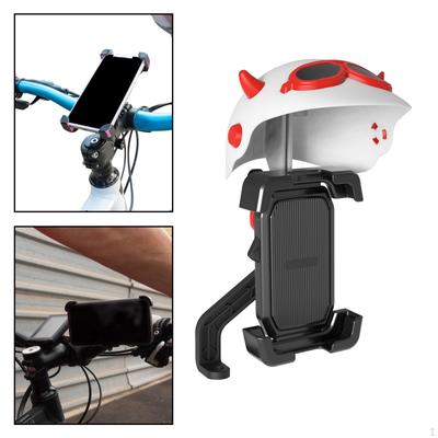 Držák telefonu na kolo Objímka na řídítka s mini kloboučkem Stabilní držák na motorku pro skútr