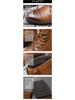 Men's Korean Style Retro Leather High-Top Martin Boots - Autumn Plus Velvet, Large Size, Work and Cotton Options Available.