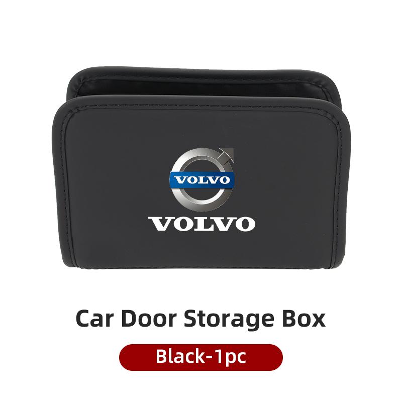 Car Door Storage Box Phone Pocket Hanging Organizer For Volvo V40 XC70 V70 V60 V50 S80 S40 AWD V90 S90 XC60 C30 T6 S60 C70 XC40