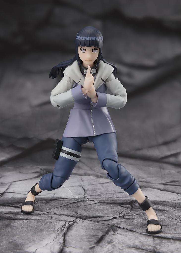 TAMASHII NATIONS NARUTO Shippuden Hinata Hyuga White 135mm PVC ABS painted movable figure S.H.Figuarts -Noble Eyes- Approx. &