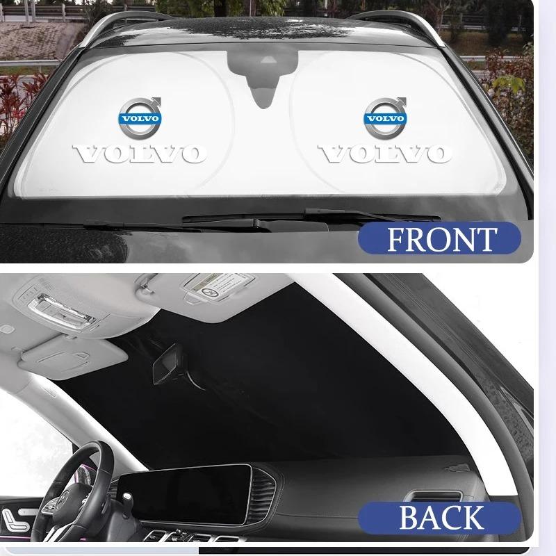 Car Windshield Sun Shade Visor UV Protection Shield For Volvo XC90 V90 V60 XC60 V40 EC40 EX40 S80 S60 S90 C40 XC40 V70 XC70 C30