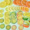 Lemon Slice Simulation Fake Fruit Model for Photography and Home Decoration