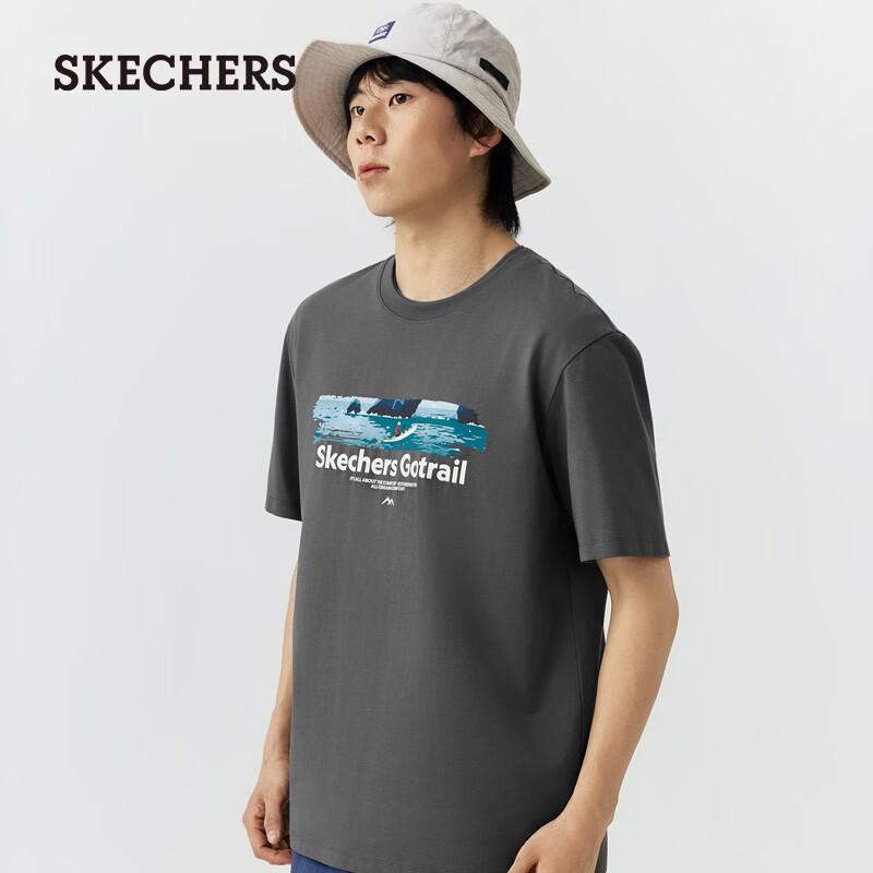 Skechers Unisex Cooling Color-Shift Antibacterial Quick-Dry T-Shirt P226U012