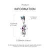Charms Platablue Purple Butterfly Crucifix Beads Fit Originalbracelets Charms For Women Jewelry Diy Making Gifts