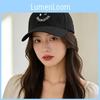 Cotton Baseball Cap With Embroidered Letters For Casual Sun Protection Men Women