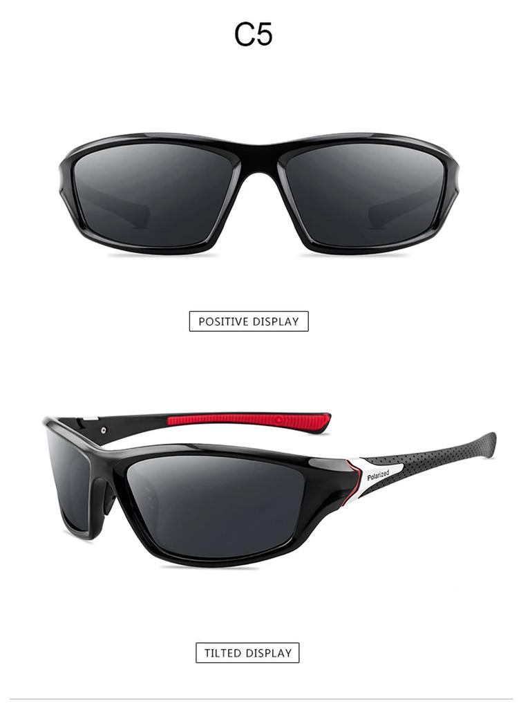 Men's Polarized Sunglasses UV400 Protection for Driving, Stylish Eyewear