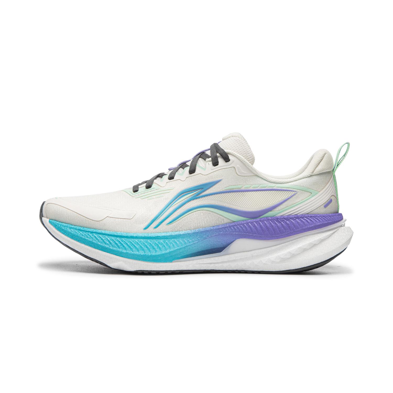

Li Ning Wu Shi 6 Удобные Амортизирующие Износостойкие Низкие Повседневные Беговые Кроссовки Мужские кроссовки Цвет: Вне Белого ARSW033-4 39
