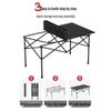 OEING Outdoor Folding Table and Chair Set