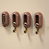 4PCS Self Adhesive 360° Rotating Wall Hook Strong Without Drilling Coat Bag Bathroom Door Kitchen Towel Hanger Hooks Home Storage
