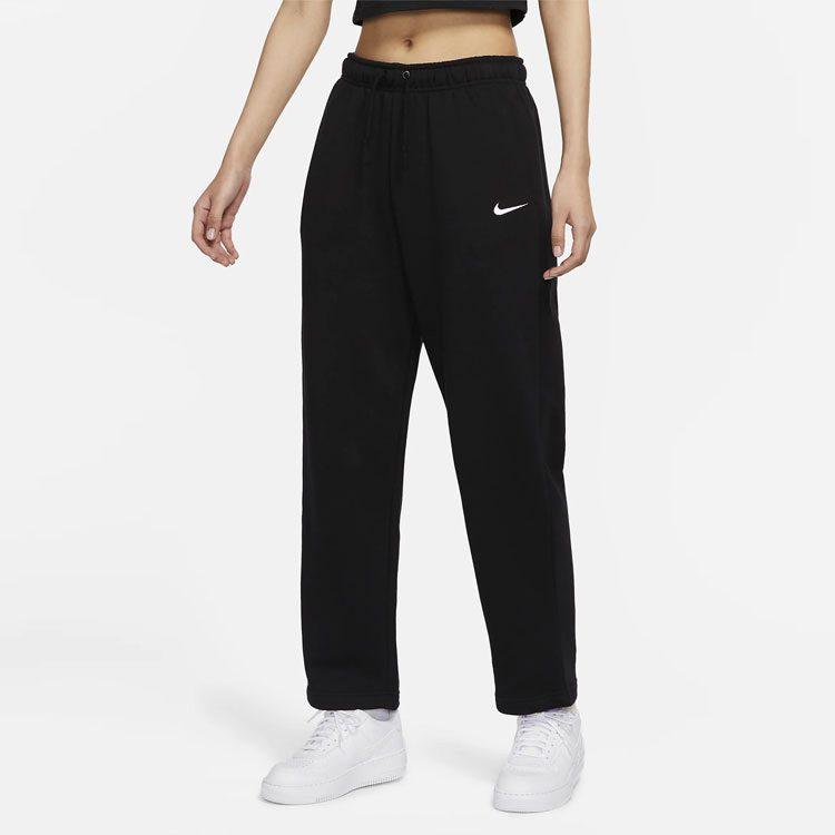 Nike CNY Collection Knitted Sweatpants Women's Black Thin Sweatpants DO7574-010
