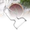 2PCS Vegetable Fruit Peeler Stainless Steel Easy Peeling Portable Kitchen Food Peeler for Cucumber Potato Travel