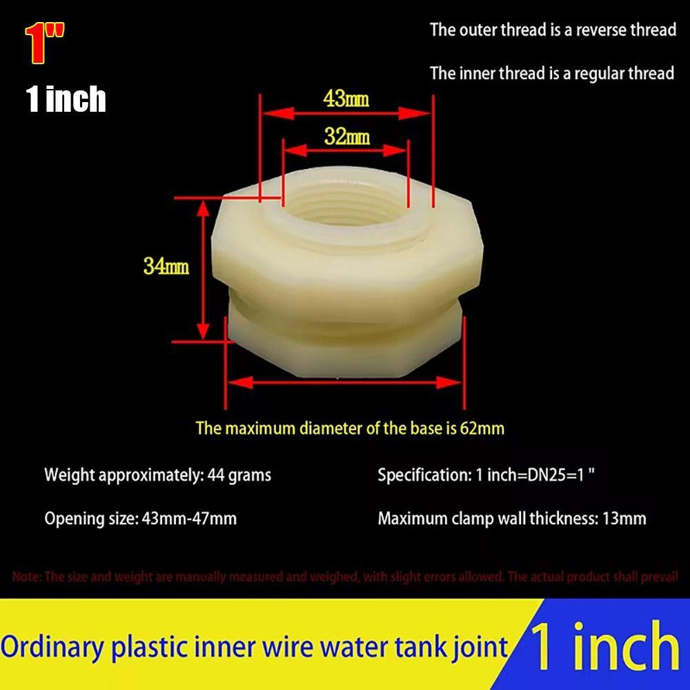 1Pcs Internal Thread Pipe Fitting 1/2" 3/4" 1" 1.2" 1.5" 2" Female Thread Pipe Joint