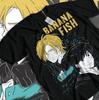 Banana Fish Tshirt Ash Lynx Eiji Okumura Card Anime New
