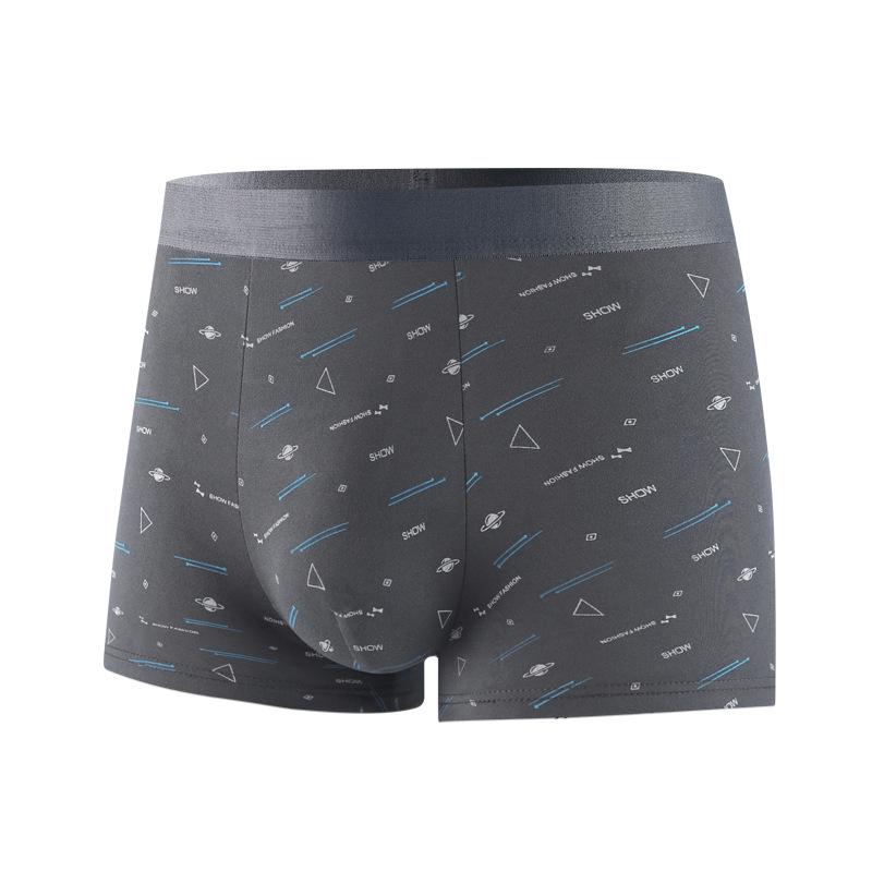 Summer Men's Underwear Men's Four Cornered Shorts Teenagers' Flat Cornered Shorts