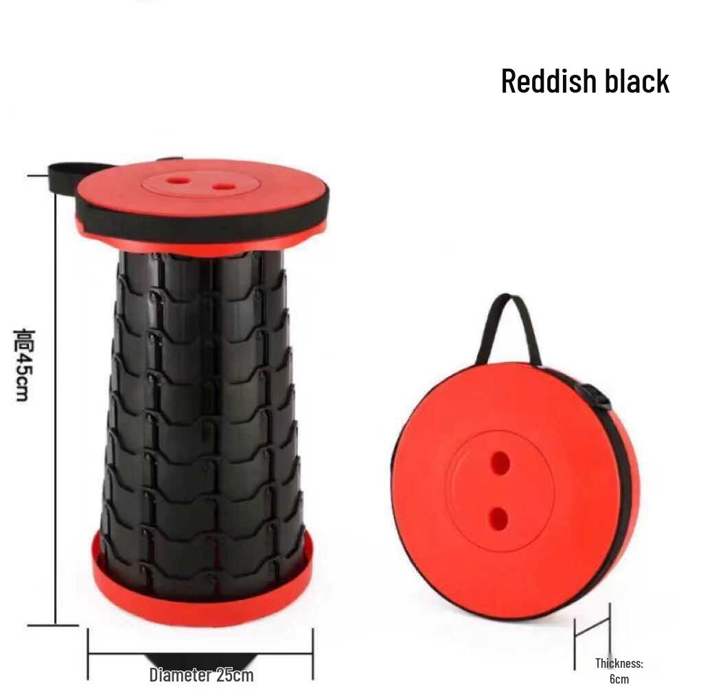 Portable Telescopic Folding Stool for Travel and Outdoor Use