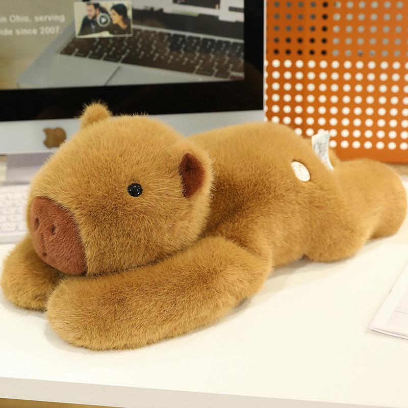 

Capybara Plush Toy - Cute and Creative Stuffed Animal, Perfect Birthday Gift 30 cm [0.4 kg]