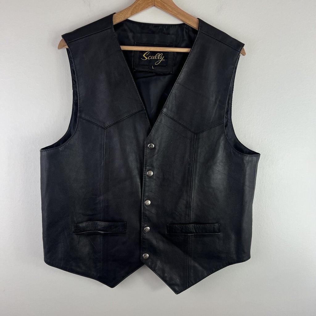 Men Vest Biker Motorcycle Hip Hop Waistcoat Male Faux Leather Punk Sleeveless Leather Vest Plus Size Loose Casual