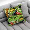 Rat F-Fink Throw Pillow Case For 30x30cm 40x40cm 45x45cm 50x50cm 55x55cm Square Sofa Pillowcase Shell