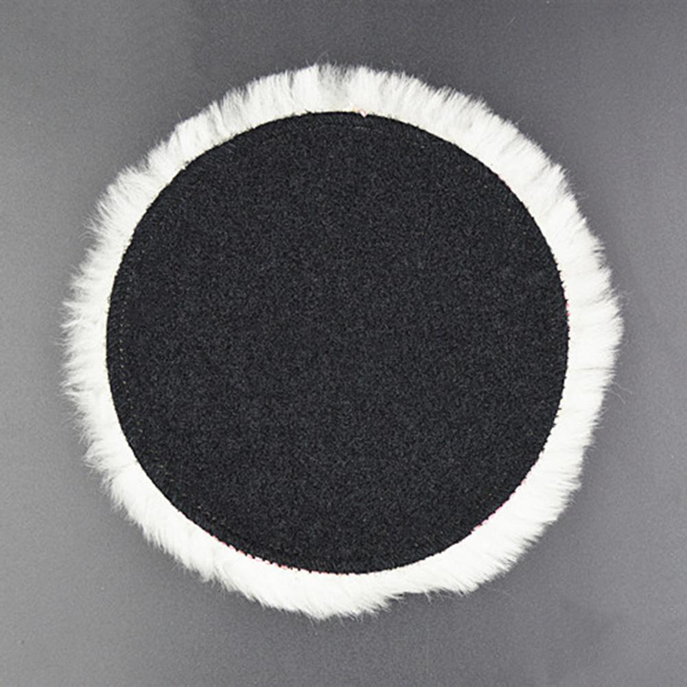 4pcs 150mm Wool Polishing Pads Thickened Automotive Scratches Removal Buffing Tool Achieve Flaw-Less High-Gloss Mirror Finish