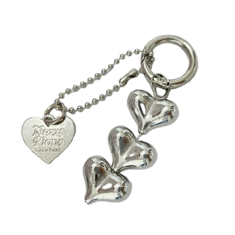 Cute Charm Keychain Alloy Material Bag Jewelry Bag Charm Suitable for Handbag