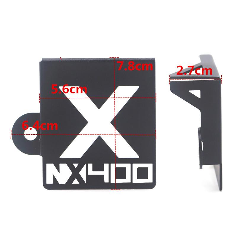 For Honda NX400 NX500 NX-400 NX-500  Motorcycle Accessories CNC Rear Fluid Reservoir Guard Protector Cover