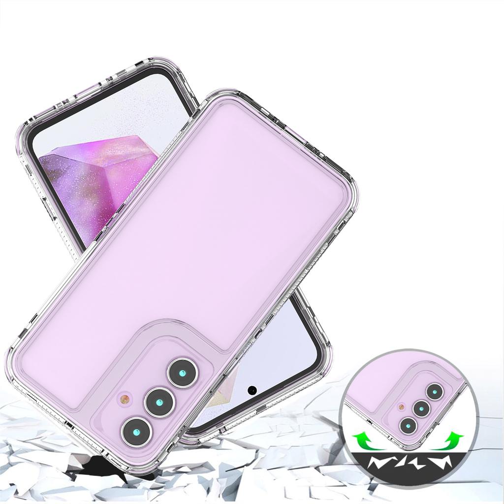 For Samsung Galaxy A35 5G Case Acrylic+TPU Crystal Clear Phone Cover