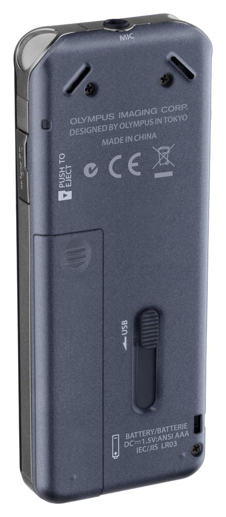 OLYMPUS VoiceTrek IC Recorder 4GB Linear PCM Compatible with FM Gray Tuner, (WS-805)