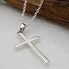 Points Head Only Simple But Cool Cross Necklace for Men Silver 925 Cross Necklace for Men Simple Silver Necklace Necklace Popular Accessories for