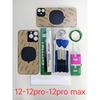 Big Hole Back Screen Glass Replacement for iPhone 12 Pro Max with Tool kits For IPhone 12 Pro Max All Carriers
