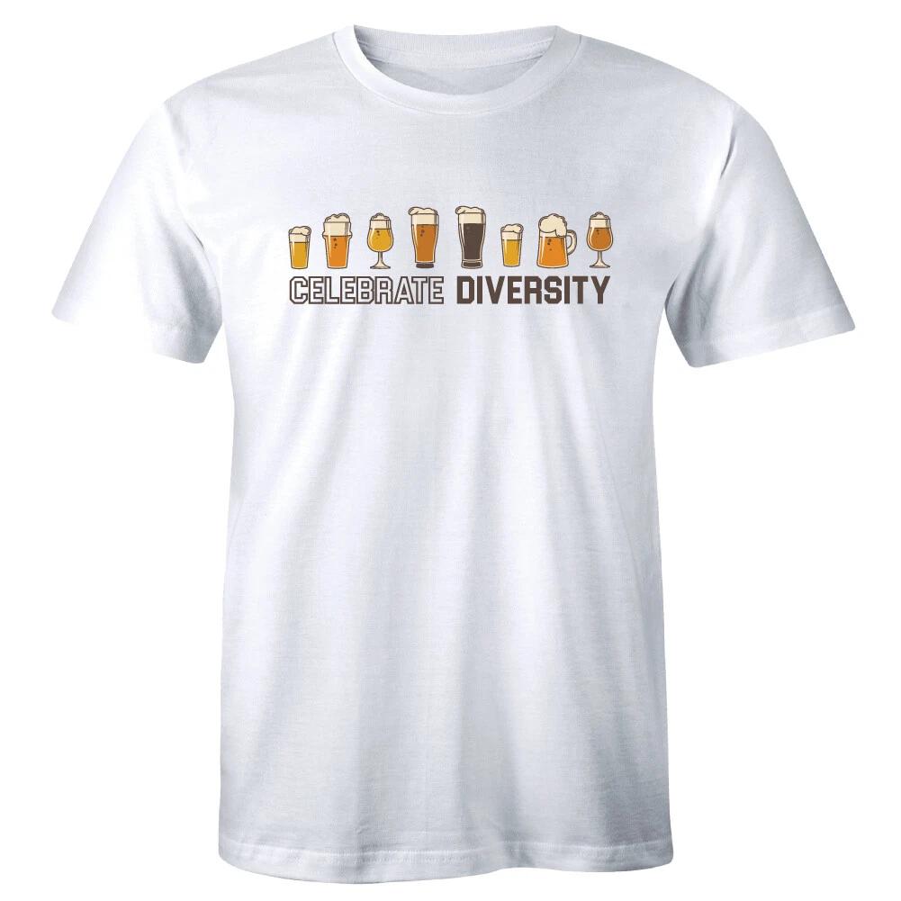 Celebrate Diversity Men s T-Shirt Craft Beer Lover Funny Drinking Tee 3XL
