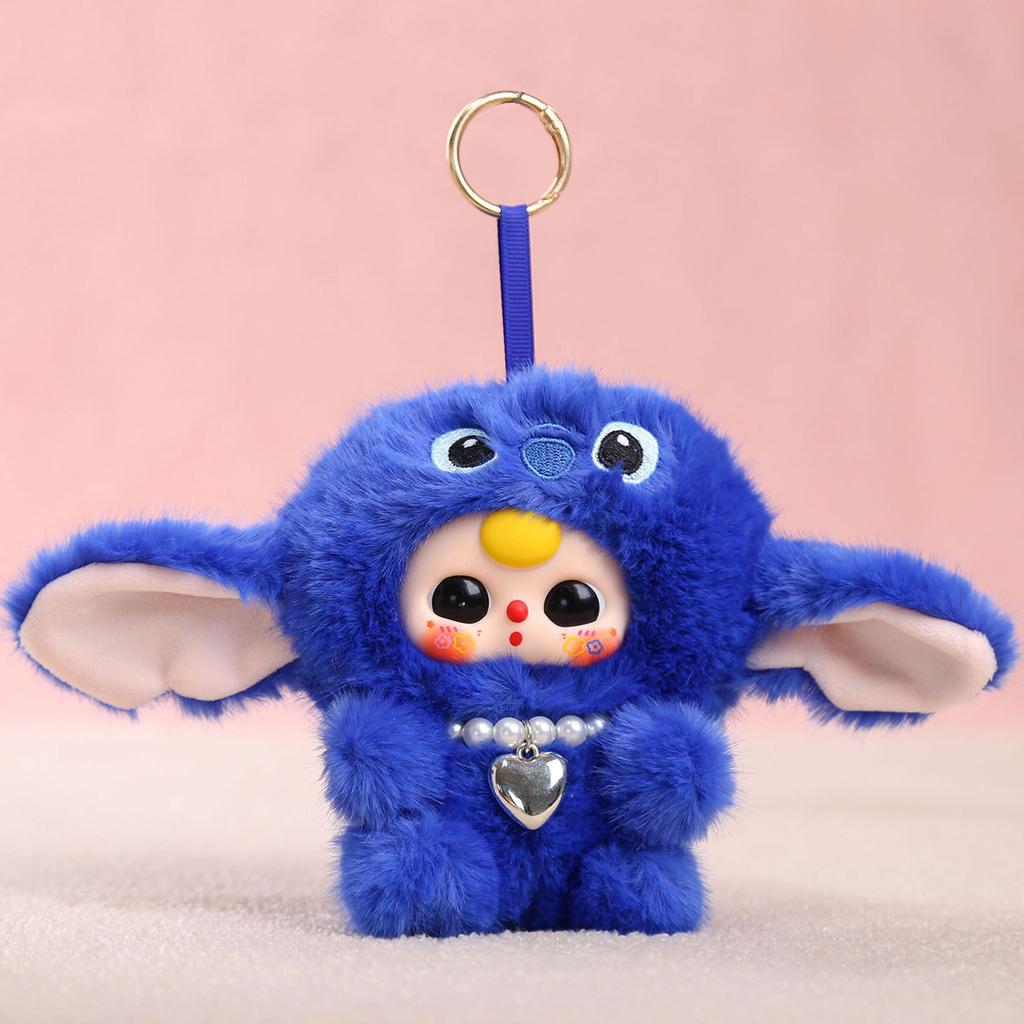 Baby Three-year-old Turned Into Vinyl Doll Animal Plush Toy Doll Pendant Keychain Wholesale Birthday Gift Girl