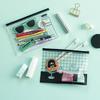 Fashion Women Clear Cosmetic Bags PVC Transparent Toiletry Bags Travel Organizer Necessary Beauty Case Bath Wash Makeup Bag