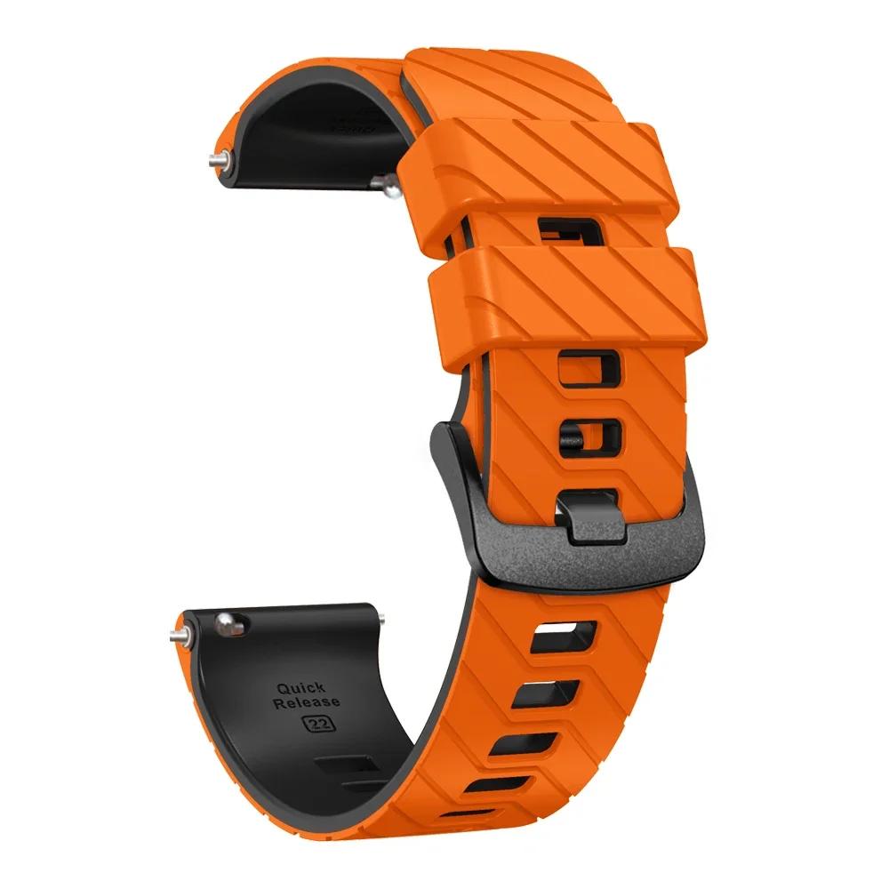 For Garmin Forerunner 265 255 Music 965 745 Silicone Watch Strap For Garmin Vivoactive 4 Venu 2 Venu 3 Smart Watchband Accessory