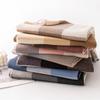 Winter New Plaid Scarf Printed Tassel Imitation Cashmere Scarf Fashionable Sweet Shawl Mid Length Thick Warm Scarf