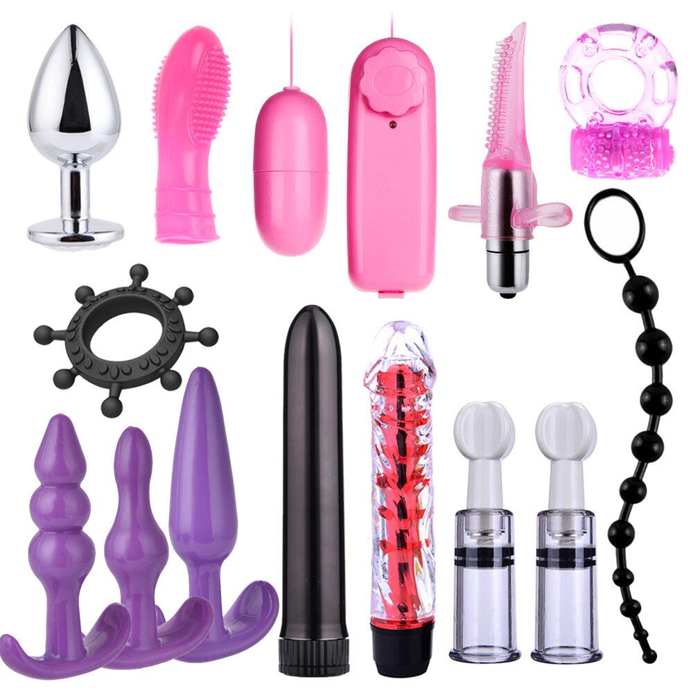 BDSM Bondage Adult Game Prop Vibrator Butt Plug G spot massage Handcuff Whip Mouth Gag Anal Bead Sex Toy For Couples