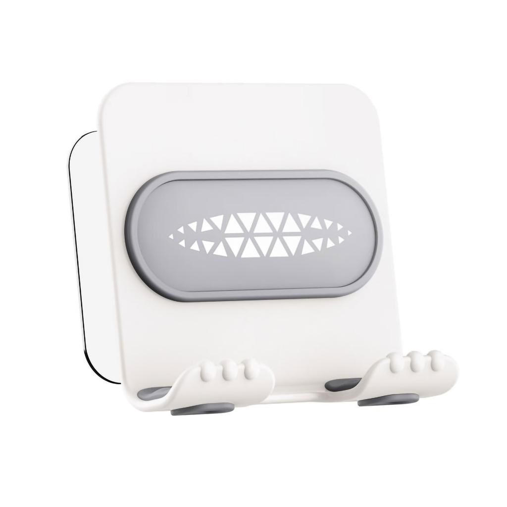 Metalowe uchwyty ścienne na telefon Regulowany bez wiercenia Uchwyt na telefon do łazienki na telefony komórkowe, tablety i małe przedmioty B10