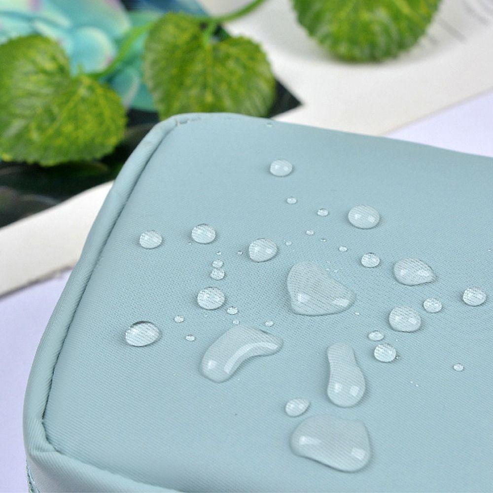 Portable Multi-Purpose Small Cosmetic Bag Mouth Red Bag Sanitary Cotton Storage Bag