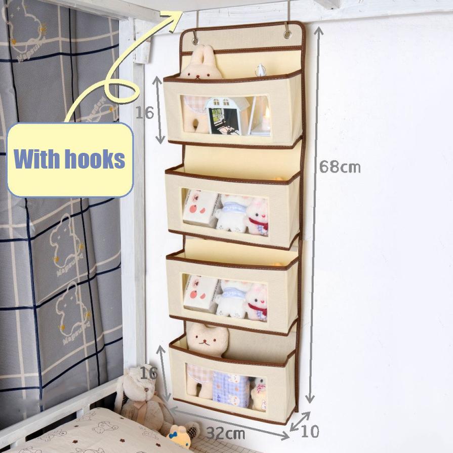 Cârlig pentru pat de cămin Geantă de depozitare suspendată Fără găurire Organizator pentru tăblia patului de sub pat Suport pentru noptieră în dormitor Pentru cămin studențesc Utilizare acasă